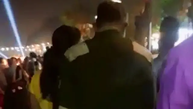 जिस शख़्स ने यह वीडियो बनाया, उसकी पहचान नहीं हो सकी है.