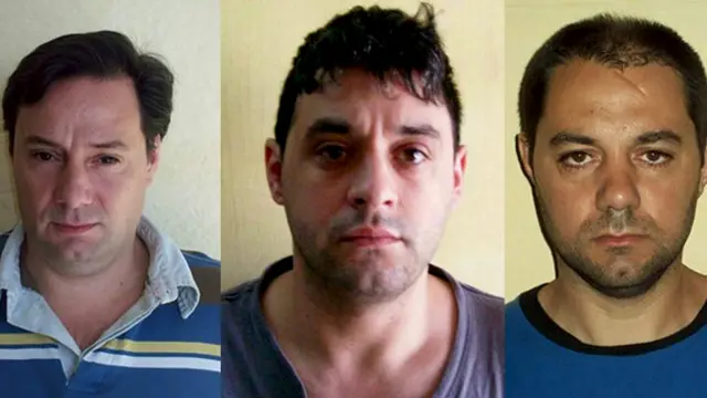 Martín, Cristian Lanatta, Víctor Schillaci