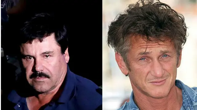 Tài tử Sean Penn đã phỏng vấn Guzman tại một địa điểm bí mật