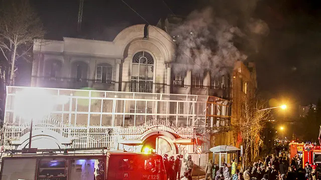 ايران کې د سعودي په سفارت له بريد وروسته گڼو هېوادو تهران سره خپلې دېپلوماتيکه اړيکي پرېکړې