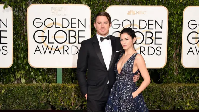 Los actores Channing Tatum y Jenna Dewan.