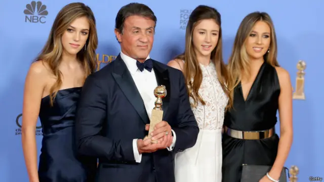 Sylvester Stallone, aktor pemeran pendukung terbaik, lewat film Creed.