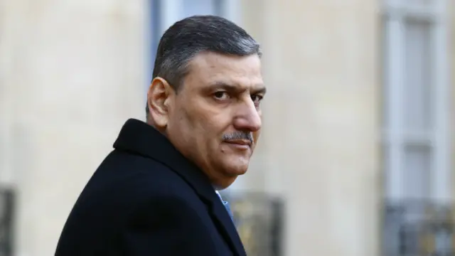 Eski Suriye başbakanlarından Riyad Hijab, Muhalefet Meclisi adlı oluşumun koordinatörü.
