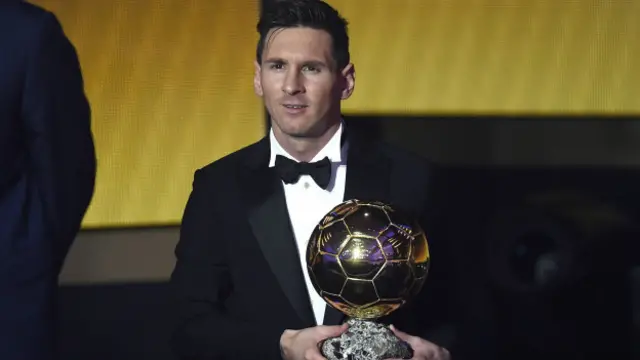 Además de este año, Messi había ganado de 2009 a 2012.