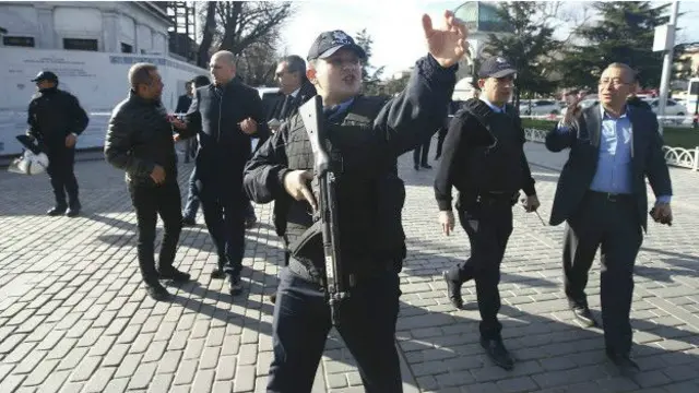 इस्तांबुल में धमाका