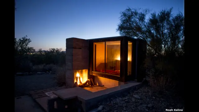 Foto pondok. Dave Frazee