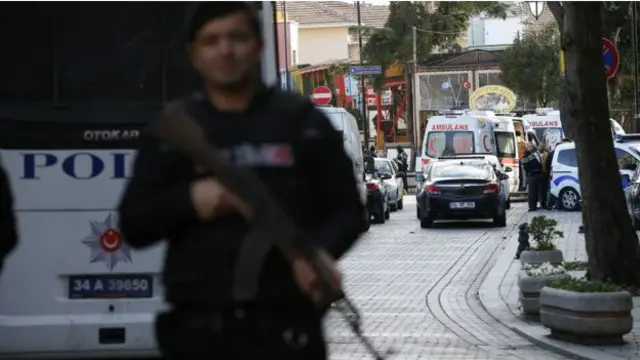 इस्तांबुल में धमाका