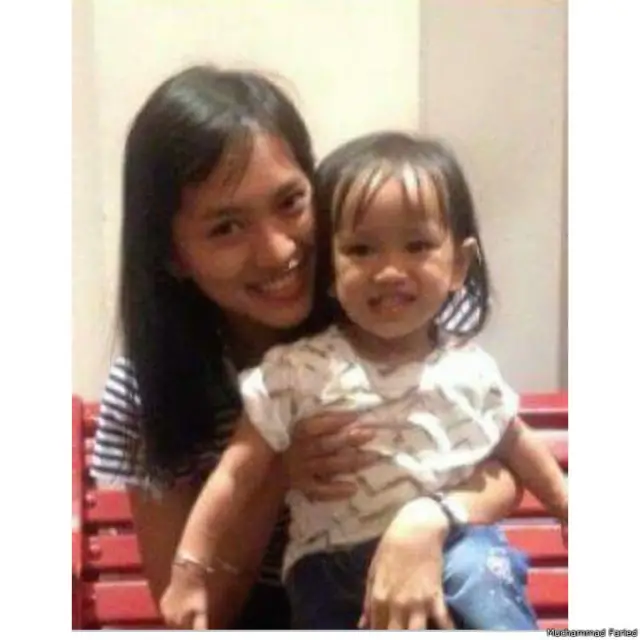 Diyah Ayu Yulianingsih, yang dilaporkan 'hilang' sejak 11 Desember lalu, dengan membawa anaknya Raina yang masih berusia 2 tahun. Keluarganya menyebut Dyah awalnya mengikuti kegiatan sosial Gafatar.