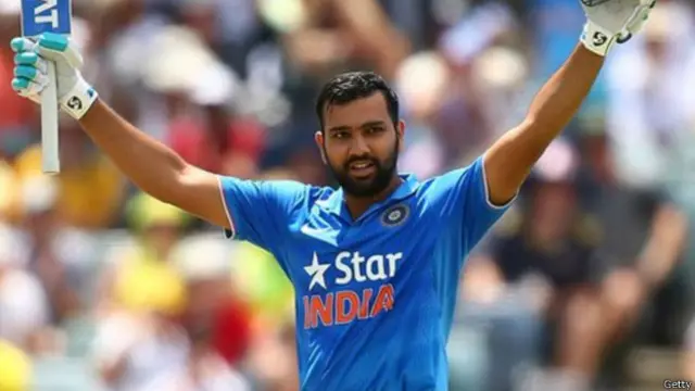 روہت شرما ایک روزہ میچوں میں دو ڈبل سنچریاں بنانے والے دنیا کے واحد بیٹسمین ہیں