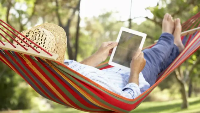 Pasar las páginas es más fácil con una tableta.