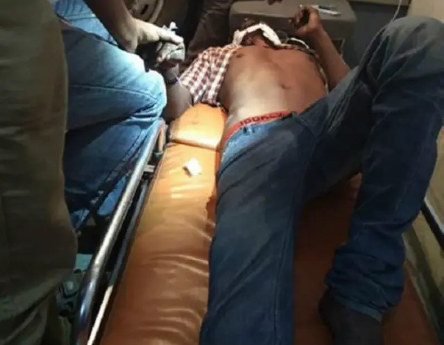 घायल मरीज़