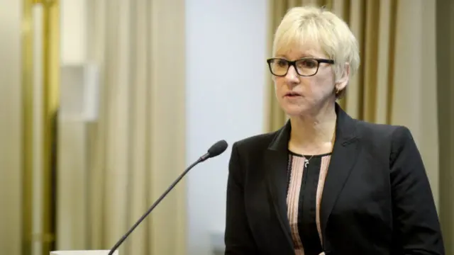 Menlu Swedia Margot Wallstrom