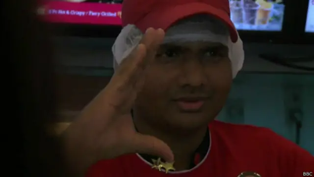 भारत, विकलांग, रेस्तरां कर्मचारी