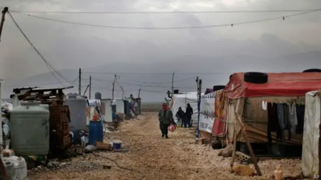 يستضيف لبنان اكثر من مليون لاجئ سوري