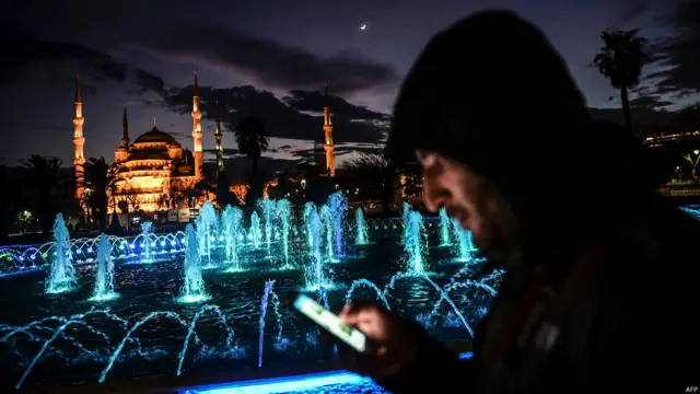 Мечеть ночью