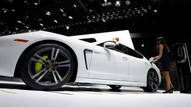 El Porsche Panamera fue una de las sorpresas esperadas de la edición 2016 del Salón del Automóvil en Detroit, EE.UU.