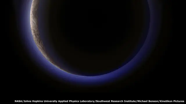 Композитная мозаичная фотография. Нью Хорайзонс, 14 июля 2015 года. Фото: Nasa/Johns Hopkins University Applied Physics Laboratory/Southwest Research Institute/Michael Benson, Kinetikon Pictures