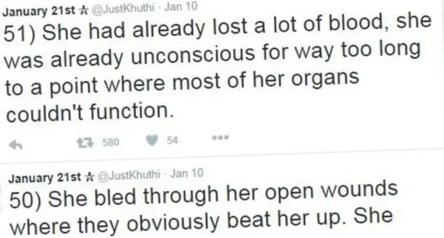 कामो के बलात्कार की झूठी कहाने के ट्वीट