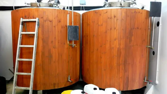 В пивоварне