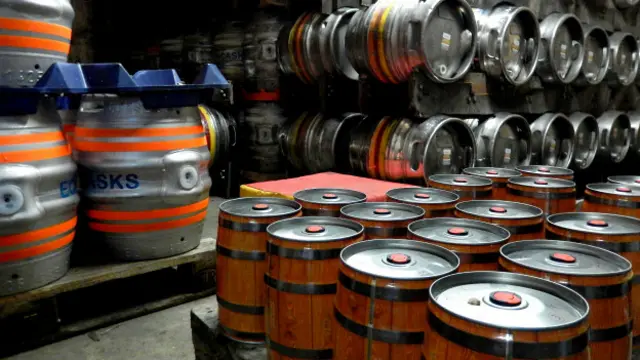 В пивоварне Goddards