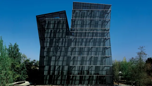 Torres Siamesas, Campus San Joaquín, Universidad Católica de Chile. Foto: Cristobal Palma/ELEMENTAL