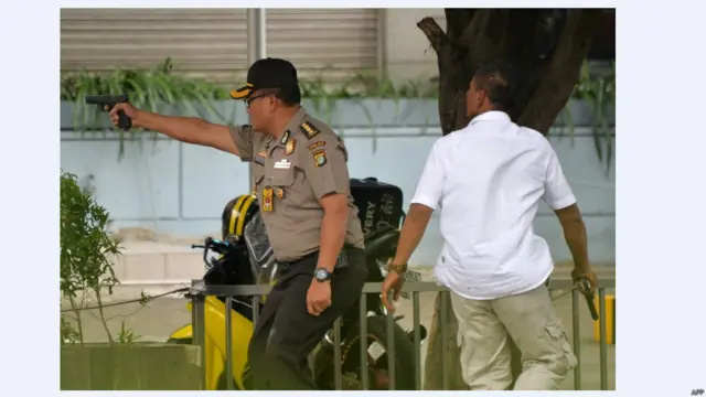 जकार्ता, धमाका, इंडोनेशिया