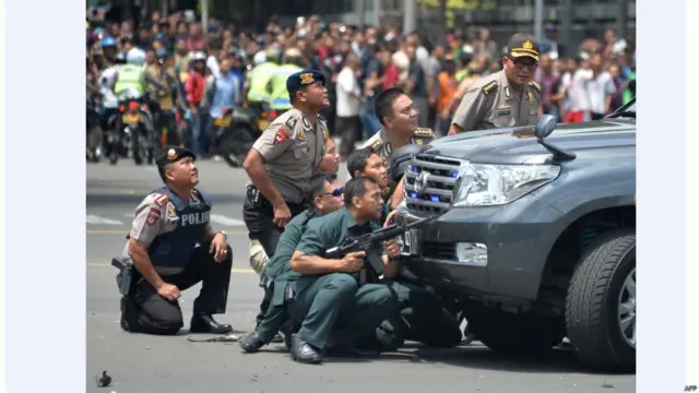 जकार्ता, धमाका, इंडोनेशिया