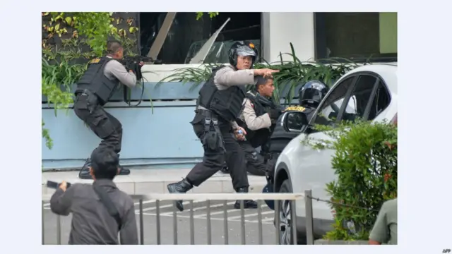 जकार्ता, धमाका, इंडोनेशिया