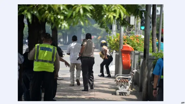 जकार्ता, धमाका, इंडोनेशिया