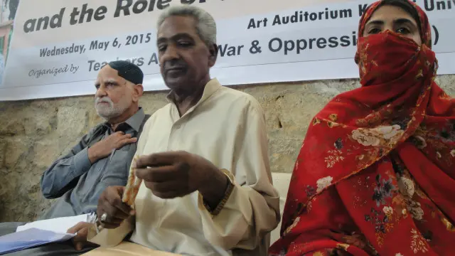 عبدالقدیر بلوچ اور فرزانہ مجید اس وقت نیویارک میں ہیں