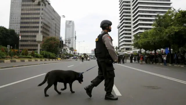 Sebelum serangan Sarinah polisi telah melakukan sejumlah penyergapan dan penangkapan.