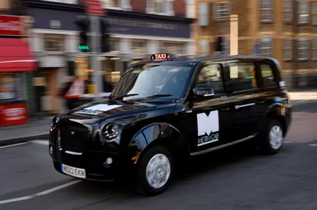 Metrocab是倫敦交通局批准的首款零排放出租車(圖片來源：Getty Images) 