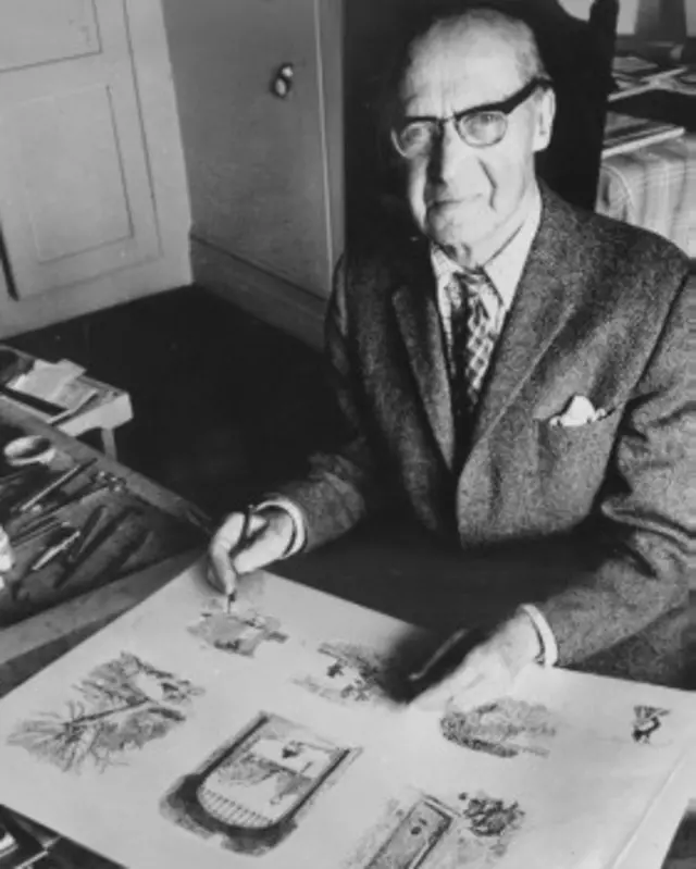 Шепард с иллюстрациями к Винни Пуху