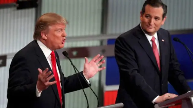 特朗普，克鲁兹