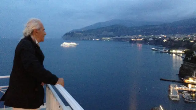 Сева на балконе