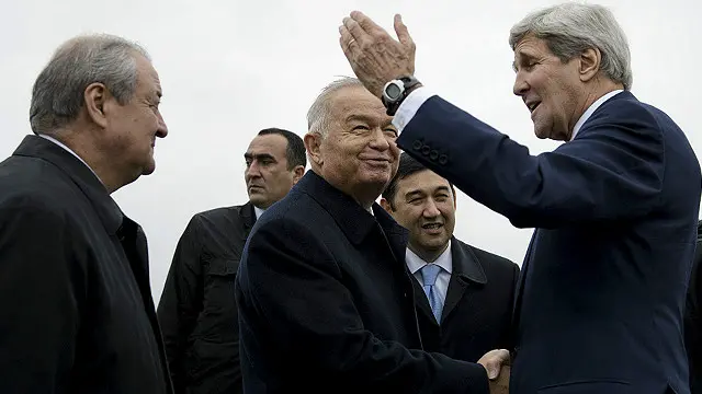 Карімов і держсекретар США Джон Керрі