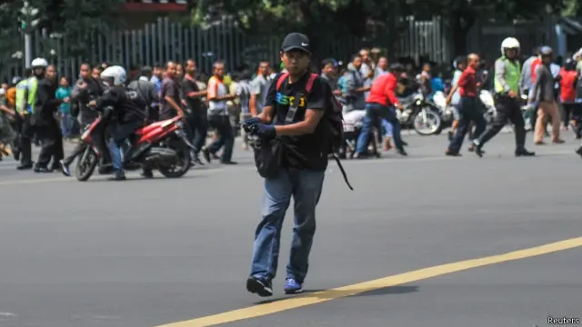 Sunakim, salah satu pelaku teror di Thamrin, Jakarta. ISIS mengaku bertanggung jawab atas serangan itu. 