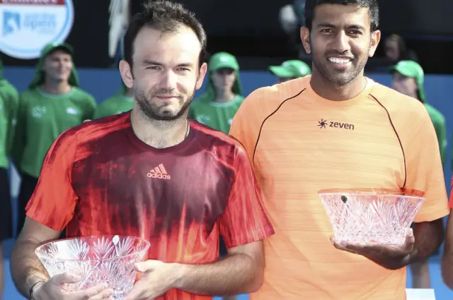 फ्लोरीन मर्जिया और रोहन्ना बोपन्ना