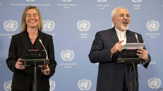 Могерини и Зариф