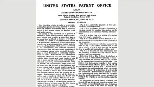 Una copia de la patente