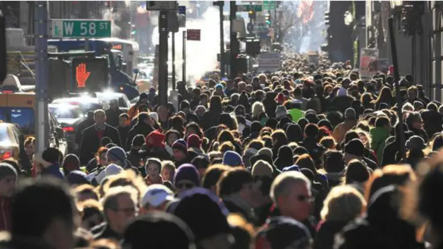 Personas en la calle