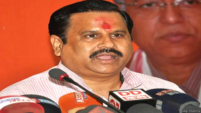 அசாம் மாநில பாஜக தேர்தல் பொறுப்பாளர் மகேந்திர சிங் 
