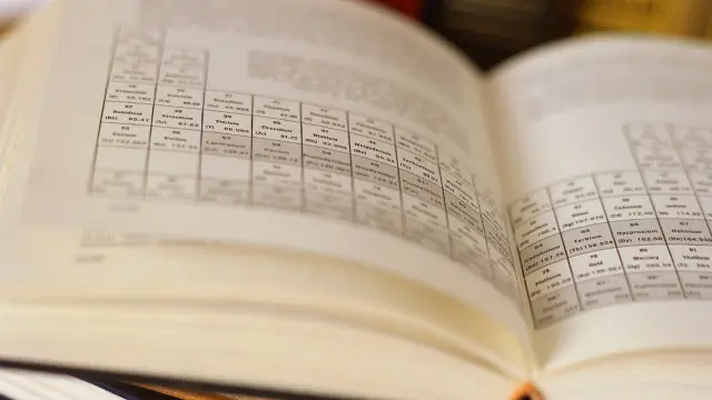 Un libro de química