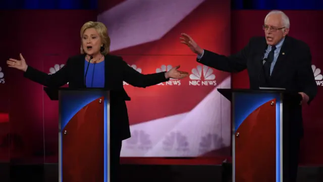 Клинтон и Сандерс