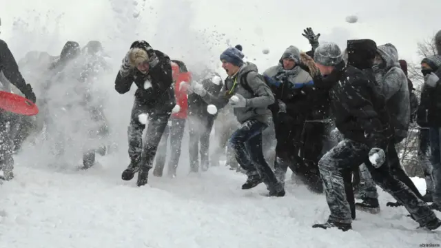 Сніг у світі