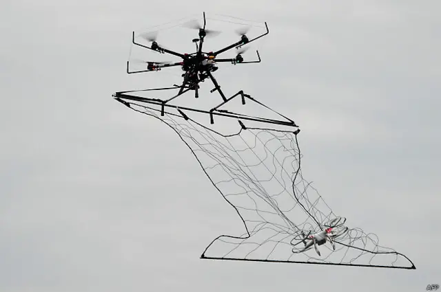 Японский полицейский дрон