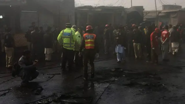 نوجوان حملہ آور نے چیک پوسٹ کے قریب پہنچ کر خود کو دھماکے سے اڑایا