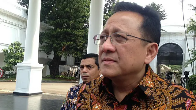 Ketua DPD Irman Gusman saat datang ke Istana Negara dalam rangka rapat bersama soal terorisme, Januari 2016 lalu.