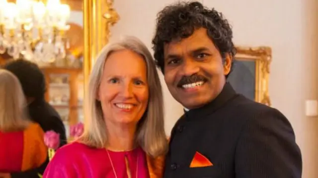 Прад’юмна і Шарлотт Маханандіа у 2014 р.