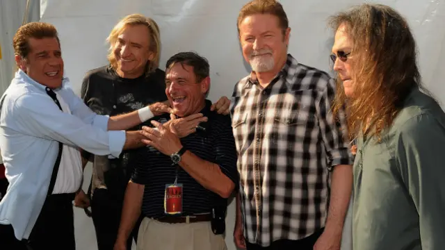 The Eagles en una imagen de 2012